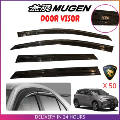 Proton X50 Mugen Door Visor - 4pcs/set