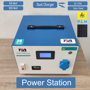 Portable Power Station 1000 Watt Include Solar Panel