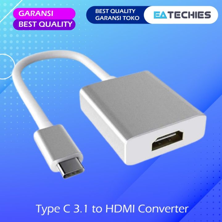 USB Type C to HDMI USB-C HDTV Adapter Converter Konektor