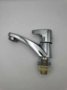 Vòi Chậu Rửa Mặt Vòi LavaboVisenta Một Đường Nước Lạnh Tay Dấu Hỏi Chất Lượng Cao Ren 21 Thông Dụng LB02