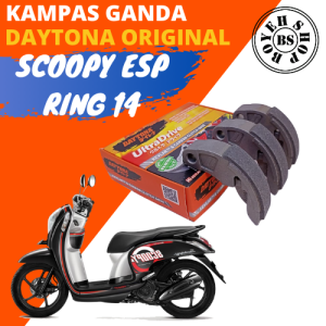 Kampas Ganda Scoopy ESP Ring 14 Daytona Original 4633