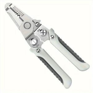 Kìm Tuốt Dây Điện 9 trong 1 - Thép Gió HSS Cao Cấp | Tước Dây 4mm Lò Xo Ẩn Tiện Dụng