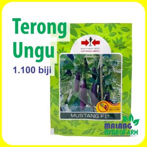 Benih Terong Ungu Mustang F1 1100 biji Cap Panah Merah unggul bibit hidroponik terung hydroponik