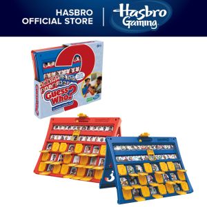 Guess Who? Original Guessing Game Board Game for Kids Ages 6 and Up For 2 Players Easy to Load Frame Double-Sided Character Sheet