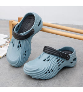 CROWN Summer Classic  Beach Sandal for Men with Thick Sole Light Weight EVA Slip- on Sport and Streets Slippers for Men