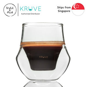 Kruve PROPEL Espresso Glass Set 75ml Double-walled Construction Circulate Rich Aroma Hand-blown Borosilicate Glass