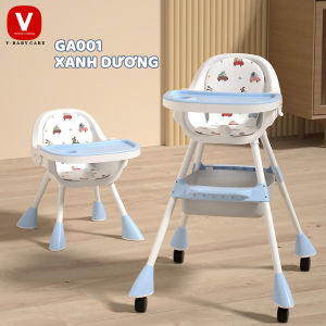 Ghế Ăn Dặm 2 Mức Độ Cao Vừa Tầm Bàn Ăn Người Lớn V-Baby GA001