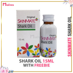 SkinMate Shark Oil Placenta Cream Forever Young Facial Oil Lightening Facial Toner Whitening Bath Soap Exfoliating Moisturizing Skin Care Pampaputi ng Mukha Balat Kilikili Singit Peklat Batok Dark Spots Pekas Melasma Freckles Acne Pimples Moisturizer