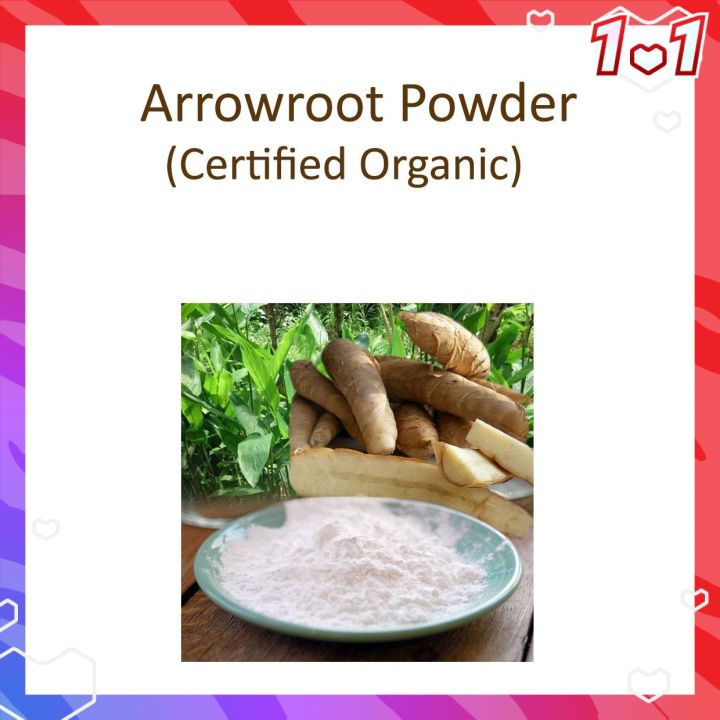 Arrowroot Powder 500g (Certified Organic) | Lazada