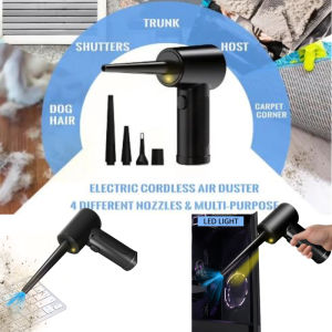 【i Cafilas】[WADB-OS] 6000mah Wireless Vacuum Cleaner Large Suction Hand-held Air Dust Blower Electric Collector Portable for Computer Keyboard Sofa Car Home Office