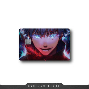 Stiker Sticker Kartu Atm Garskin Skin Atm Card - Anime Jujutsu Kaisen | Satoru Gojo | Sukuna | Yuji Itadori | Stiker Kartu Atm Bca | Bri | Mandiri | Debit | Credit | E-money | Flazz Sepecial Hologram