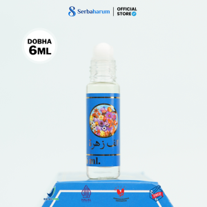 Parfum DOBHA Aroma 1000 BUNGA FLOWERS 6ML Tahan Lama BPOM Original Non Alkohol