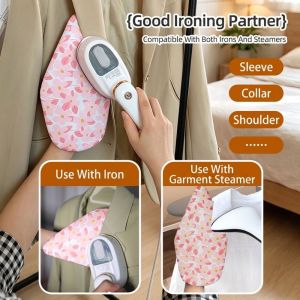 NOER Heat-Resistant Handheld Ironing Board Insulated Sponge Padding Ironing Plate  Reinforced Handle Garment Steamer Mitt Clothing Care