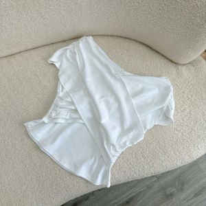 Áo Trễ Vai Bigszie Nữ Tay Ngắn Dáng Croptop Ôm Body Tôn Dáng Nữ Tính Cho Chubby A240