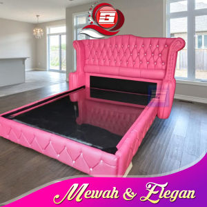 Dipan ZERA Kancing Diamond | Premium Untuk Tempat Tidur Anda | PINK - Kain Oscar/Kulit Sintetis