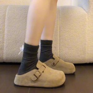 Free Shipping WomenS 2026 New Thick-Soled Outdoor Closed-Toe Sandals Comfortable Half-Slippers