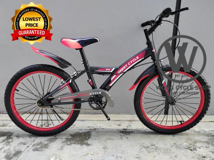 Basikal 20kanak kanak (SESUAI 7---10 TAHUN) BASIKAL EKONOMI DAN