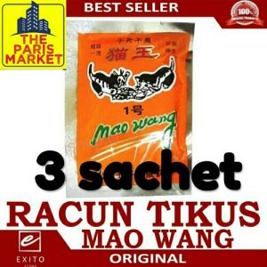 Racun tikus mao Wang asli langsung mati kering dan tidak bau Pembasmi Tikus Paling Ampuh Pembasmi Tikus Anti Tikus Langsung Mati
