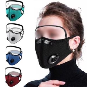 Detachable Lens Cycling Face Mask Filter Sheet Dustproof Warm Windproof Sports Protective Face Cover