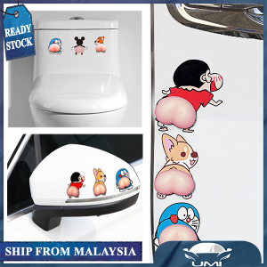 2 Pcs Car Door Anti-Collision Rubber Dynamic Cartoon Sticker Anime Sticker Pelekat Anti Pelanggaran Pintu Kereta 车门防撞贴