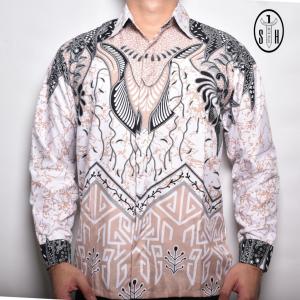 SULTAN HADI / BAJU BATIK / BATIK LENGAN PANJANG / MODEL BAJU BATIK TERBARU / KEMEJA BATIK / ATASAN PRIA / BATIK MEWAH / BAJU BATIK SYP