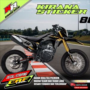 decal stiker dekal stiker honda crf 150 full body kode 88