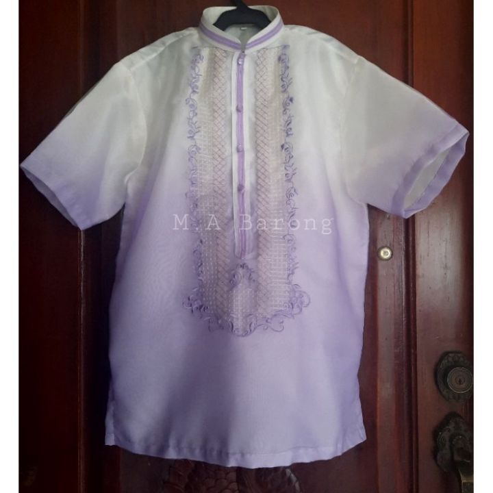 Polo Barong Chinese Collar | Lazada PH