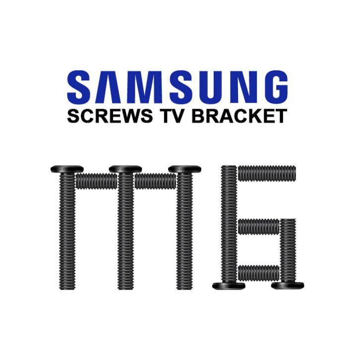 UNIVERSAL M6 SCREW TV BRACKET for TV Samsung Sony Sharp LG MI Panasonic