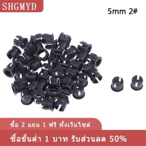 [COD] SHGMYD ตัวหนีบยึดพลาสติกแบบ3มม. 5มม. 50ชิ้นสีดำ
