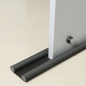 Self-adhesive Door Bottom Sealing Tape Insect-proof Windproof Soundproof Door Window Sealing Strip Guard Door Sealing Strip Rubber