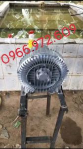 máy thổi khí oxy hút chân không con sò 250w tạo khí oxy hồ cá Koi bể cá bể tôm nuôi thủy sản