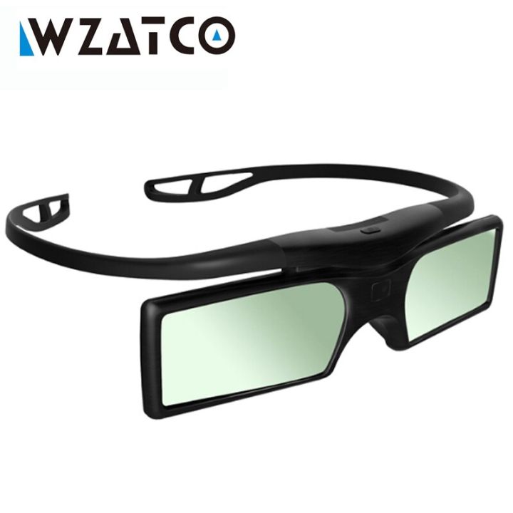 Lvifloae 3D Brille Active Shutter - Universal 3D Brille Für Projektoren, Wiederaufladbar