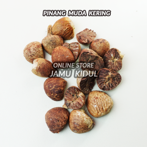 Buah Pinang 1 kg atau Jambe Kering Asli Organik