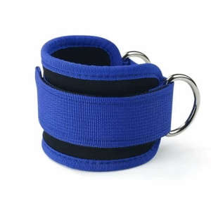ADAM Vòng D kép Dây đai cổ chân tập gym Đệm Neoprene Dây đeo có thể điều chỉnh Dây đai cổ chân có thể điều chỉnh An toàn Dây đeo quần legging Dây tập luyện chân Tập luyện tại phòng gym