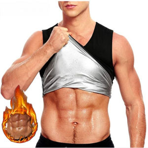 【ER】Sports Sweat Absorption Support Vest Mens Fitness Zipper Waist Belt Womens Sports Slim Fit Shapewear