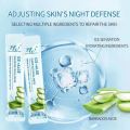 DW Ice + Aloe Sleeping Facial Mask Sticks.Hydrating moisture, Whitening, Brighten The Skin Tone,Soothe The Skin,Shrink The Pores,Oil-Control .A Renewing Mask That Works While You Sleep. When You're Sleeping at Night, Your Skin Is in Repair Mode and Highly. 