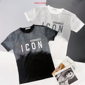 Áo thun nam cổ tròn hót trend mới HOKO MAN - HOKO008 Chất vải cotton cao cấp loang màu in chữ nổi phong cách dân chơi sang chảnh (ảnh thật+video)