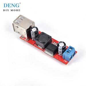 🎀🎁【Special price】Deng DC 6V-40V 12V ถึง5V 3A Dual USB Charger DC-DC step-Down Converter MODULE LM2596