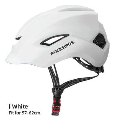 【Giao hàng địa phương】ROCKBROS Mũ bảo hiểm xe đạp Đi lại thông thường Xe đạp điện Xe máy Xe tay ga Mũ bảo hiểm Xe đạp leo núi có thể điều chỉnh Xe đạp đường trường Mũ bảo hiểm đi xe đạp Phụ kiện xe đạp