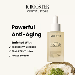 K Booster Intense REJUVE R Skin Booster Ampoule 30ml (With Vegan Collagen Plant-Based PDRN and RH-oligopeptide-1)