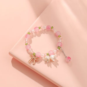 Lovelylife🔥Gelang Anggrek Lonceng Manis Wanita Sederhana Tali Tangan Segar Kecil Hadiah Sahabat Siswa