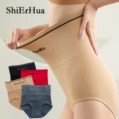 ShiErHua Seamless Women Shapers High Waist Slimming Tummy Control Knickers  Pants Pantie Briefs Body Shapewear Lady Corset Underwear