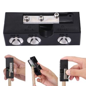 SSVFED เครื่องมือซ่อมแซมเครื่องมือ เครื่องไสปลายไม้คิว ซ่อมแซมอย่างมีประสิทธิภาพ 10 in 1 ไม้คิวสระว่ายน้ำ อุปกรณ์เสริมเสริม สนุ๊กเกอร์ ตัวแก้ไขปลายคิวสระว่ายน้ำ บิลเลียดพูล