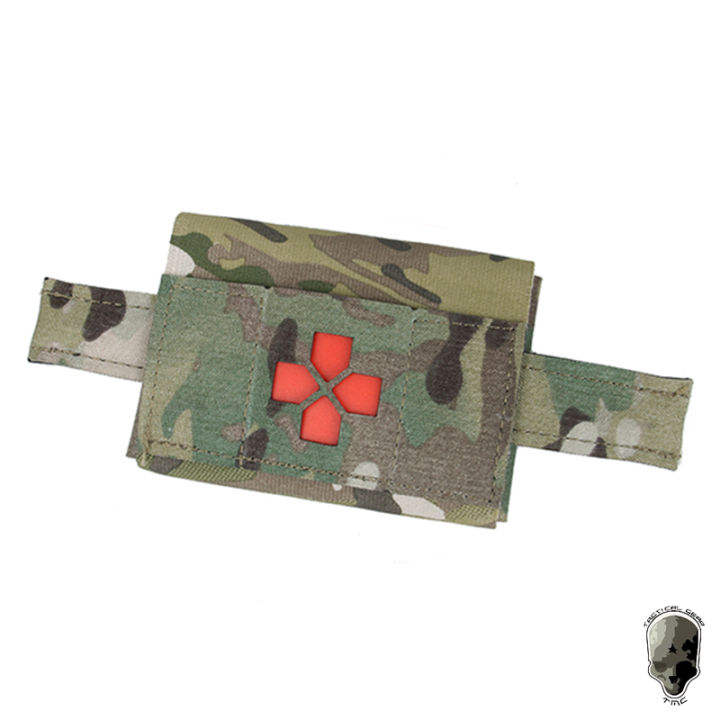 WOSPORT MOLLE Kit médical de conception fendue léger V2 petite pochette médicale