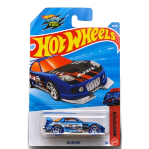 Mô Hình Xe Hot Wheels 24/Seven Blue Metallic HW Nightspeed 2026 Chính Hãng