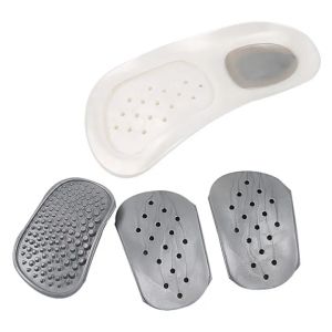 1 Set Orthotics Arch Support Massage Insoles For Flat Feet Orthopedic Half Shoes Soles Insoles For Men Women Shoe Pads Foot Care
