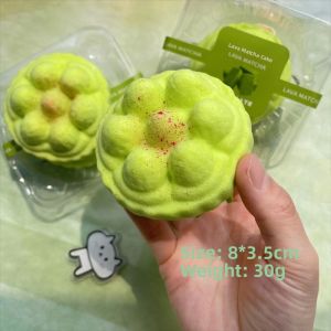 DOWNA Bánh Lava Tuyết Đồ chơi bóp hình quả dâu tây Phục hồi chậm Món tráng miệng mô phỏng Đồ chơi giải tỏa căng thẳng  Mềm mại Đồ chơi giảm căng thẳng Quà tặng cho trẻ em và người lớn