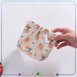 BF-T57 Tas Pouch Mini Travel Motif Elegant Penyimpanan Kosmetik Pembalut Wanita Kabel Data Earphone