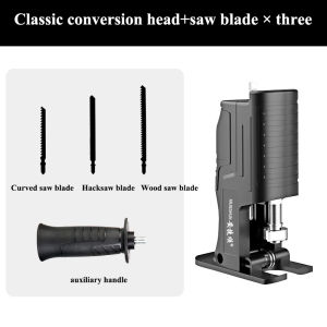 ZUOGUAN Bộ Chuyển Đổi Máy Khoan Thành Máy Cưa Điện Cầm Tay  Máy Khoan Điện để thấy Đầu chuyển đổi Chuck sửa đổi Saw Saber Saw với cái khoan tay công cụ Phụ kiện cưa điện Phụ kiện khoan điện