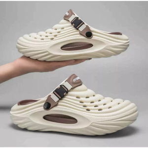 Trendy Mens Sandals Thick Platform Lightweight Eva Sole Breathable Outdoor Summer Shoes (Add  Size +1）